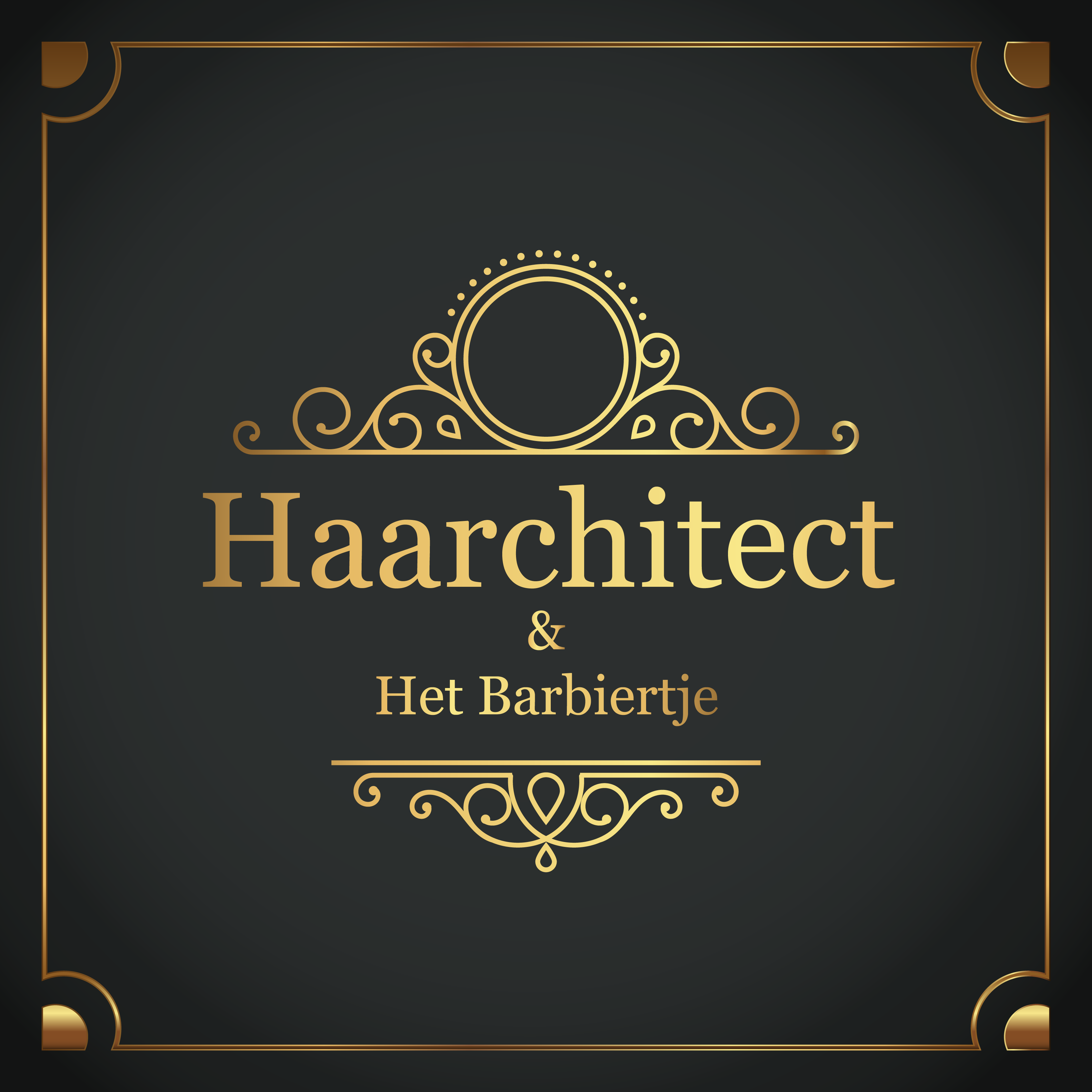 Logo van sponsor - Haarchitect & Het Barbiertje